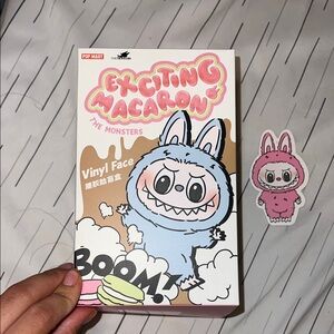 Exciting Macaron Labubu